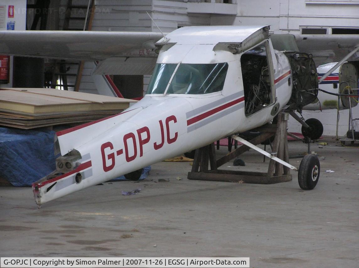 G-OPJC, 1979 Cessna 152 C/N 152-82280, Cessna 152 on overhaul at Stapleford
