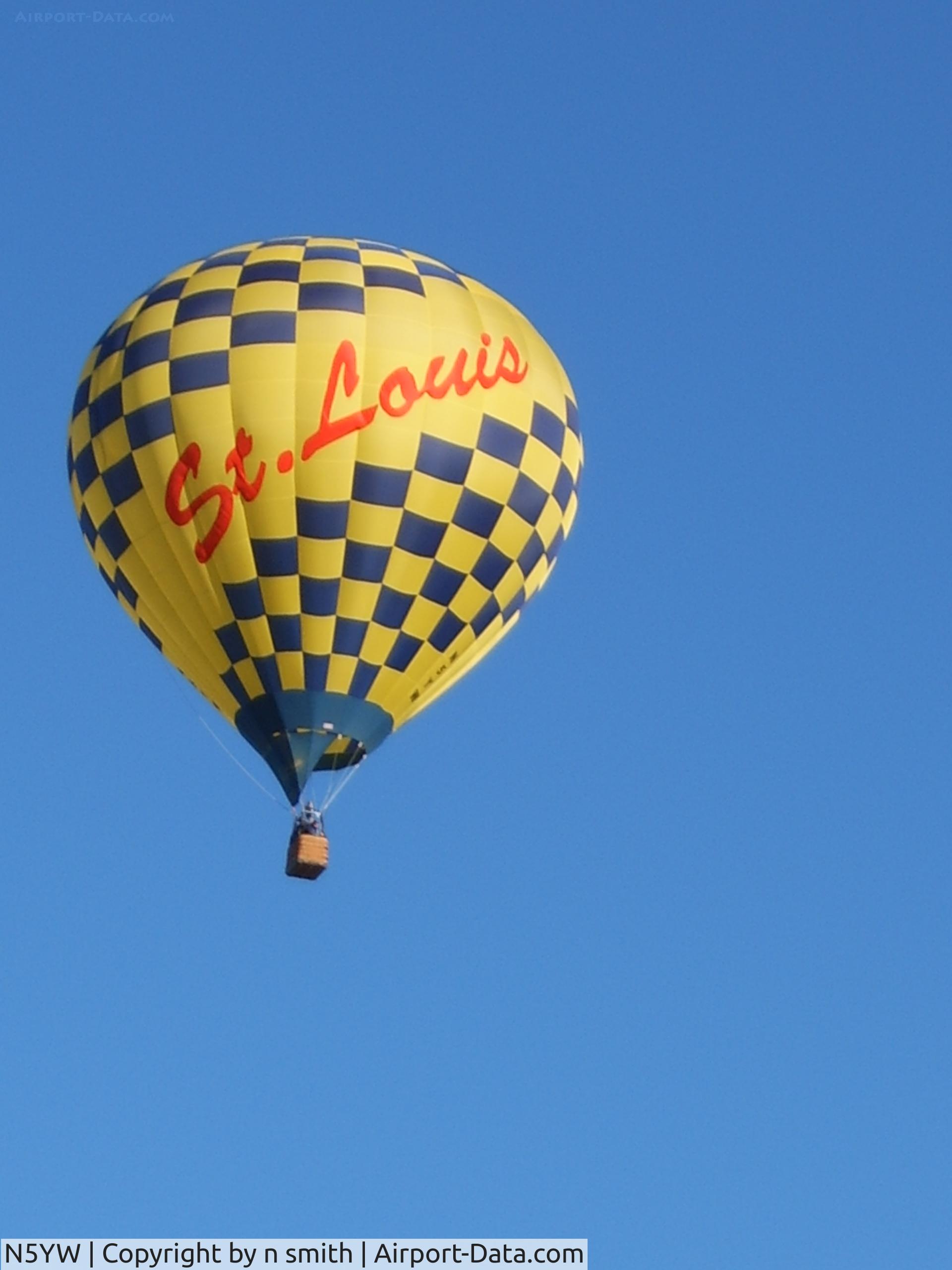 N5YW, Cameron Balloons Us Z-105 C/N 6511, St LOUIS Not Piccard Its a Cameron