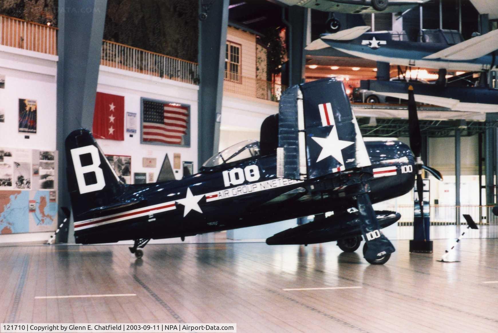 121710, Grumman F8F-2P Bearcat C/N D.1085, Bearcat at the National Museum of Naval Aviation