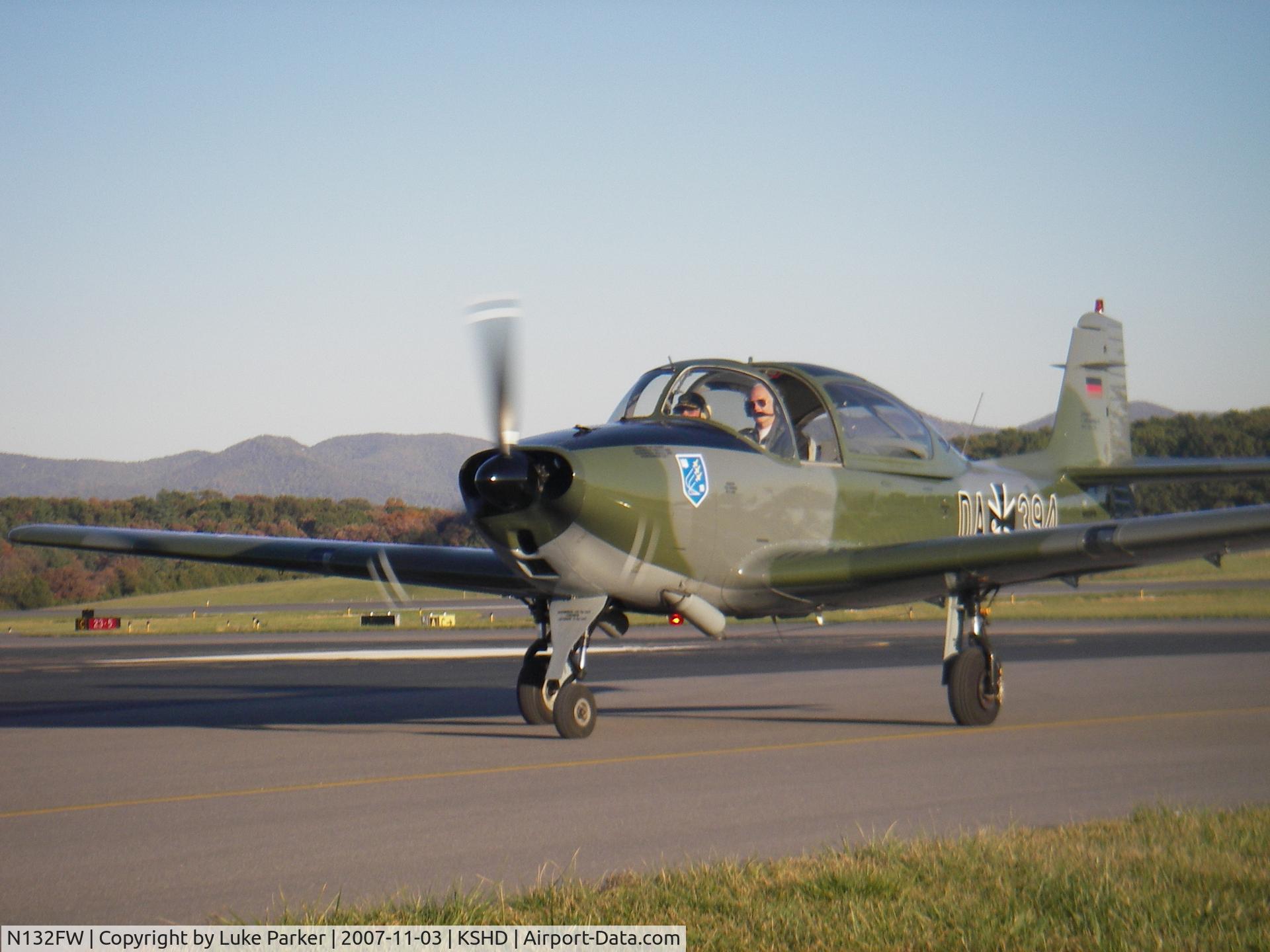 N132FW, 1960 Focke-Wulf FWP-149D C/N 132, Owner: Luke Parker