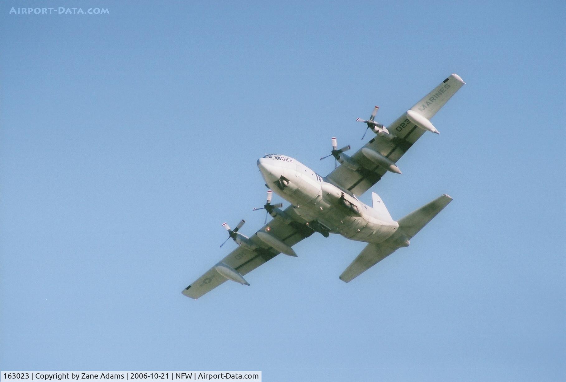 163023, 1984 Lockheed KC-130T Hercules C/N 382-5045, In the pattern at NASJRB Ft. Worth - Carswell