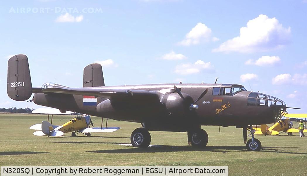 N320SQ, 1944 North American B-25N Mitchell C/N 108-32782, TB-25N.44-29507.N5-149.SARINAH PLESIRAN'NEER.