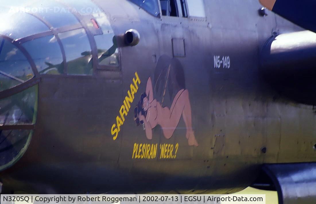 N320SQ, 1944 North American B-25N Mitchell C/N 108-32782, TB-25N.44-29507.N5-149.SARINAH PLESIRAN 'NEER.