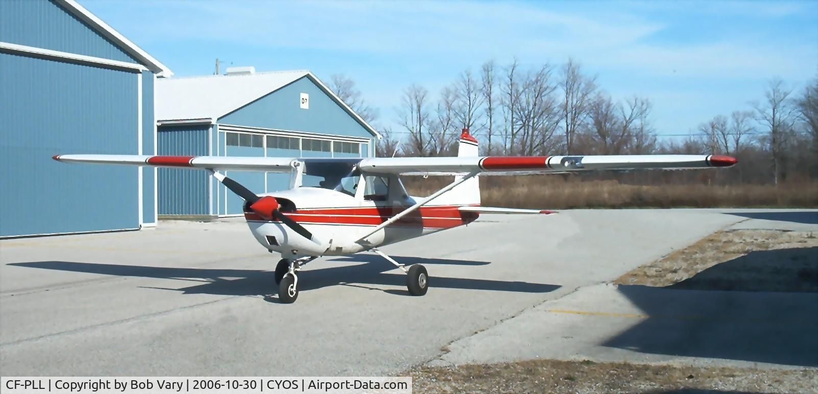 CF-PLL, 1964 Cessna 150D C/N 15060421, located in Owen Sound Ontario Canada