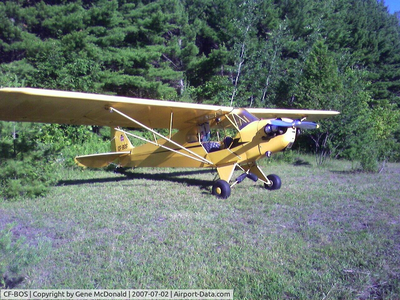 CF-BOS, 1940 Cub J3C-50 C/N C3388X, one month after total makeover
