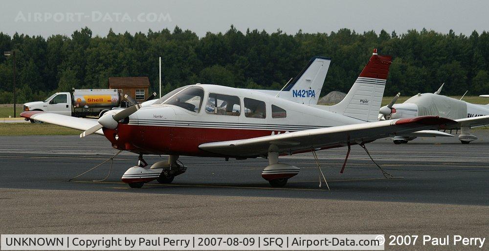 UNKNOWN, Miscellaneous Various C/N unknown, Early August visitor...anyone recognize her? Piper PA-28-151