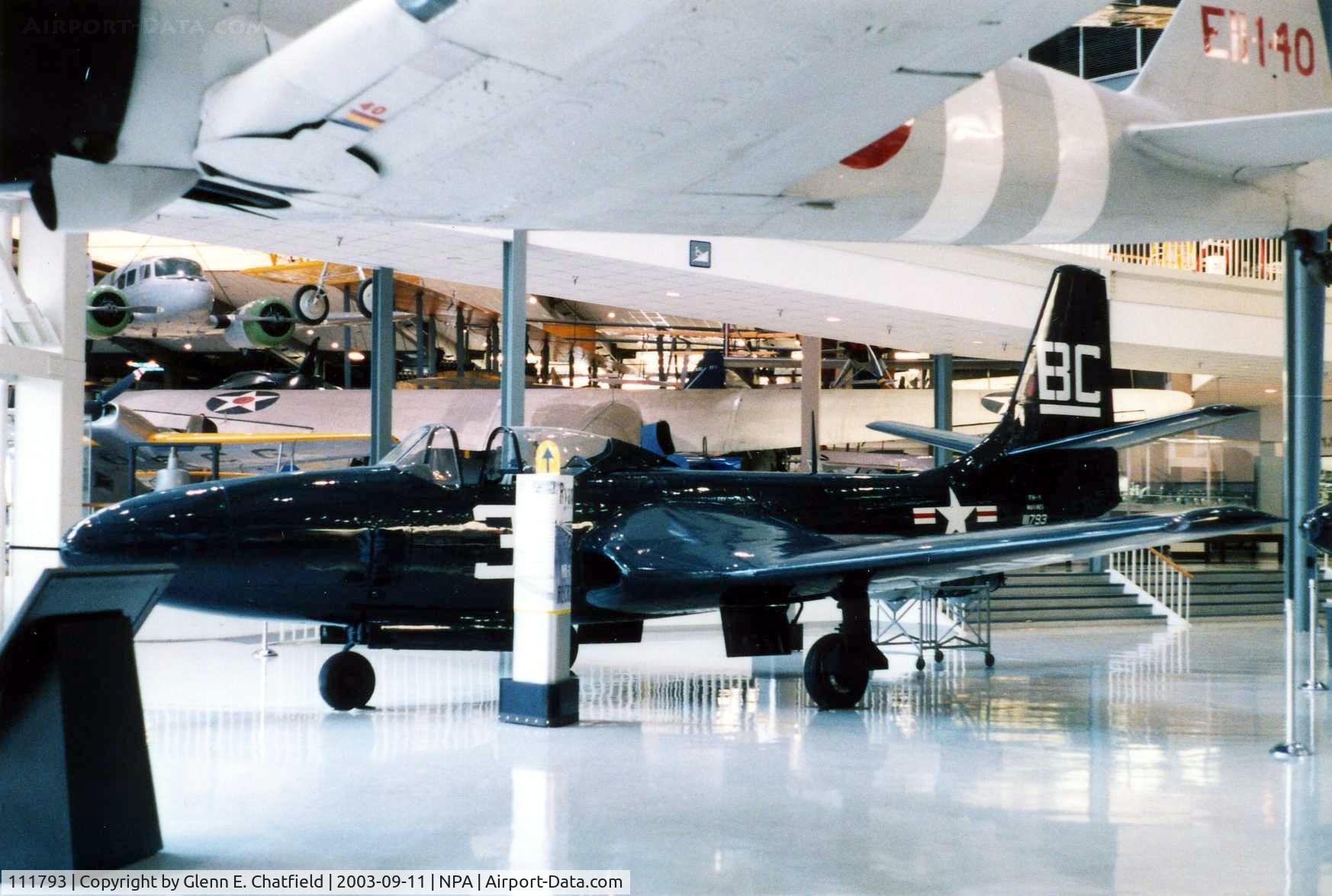 111793, McDonnell FH-1 Phantom I C/N 45, McDonnell Phantom at the National Museum of Naval Aviation