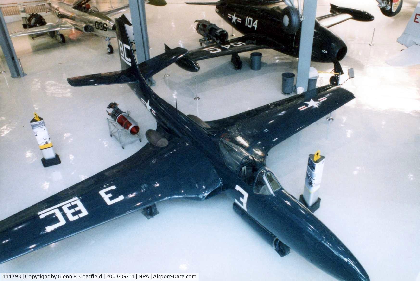 111793, McDonnell FH-1 Phantom I C/N 45, McDonnell Phantom at the National Museum of Naval Aviation