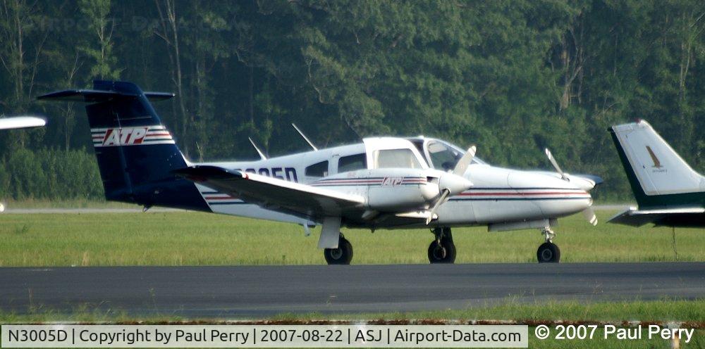 N3005D, 1978 Piper PA-44-180 Seminole C/N 44-7995140, A frequent company visitor