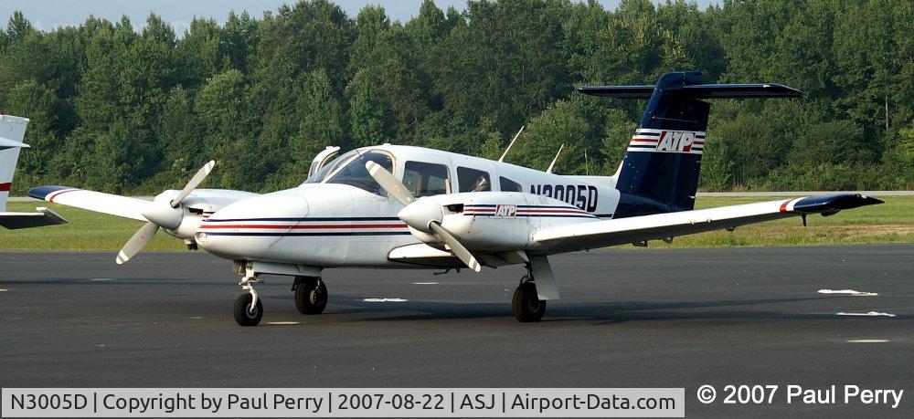 N3005D, 1978 Piper PA-44-180 Seminole C/N 44-7995140, Better view of the Seminole on the ramp