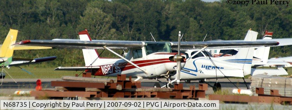 N68735, 1978 Cessna 152 C/N 15282345, In quiet repose