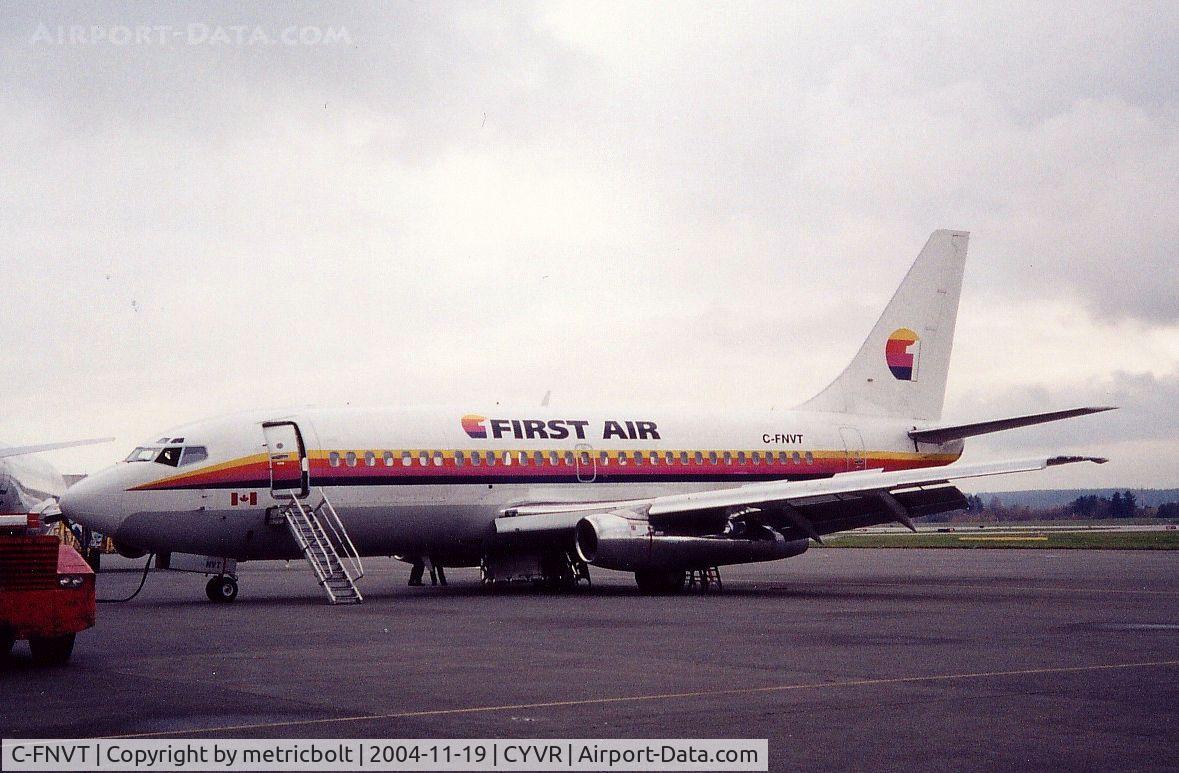 C-FNVT, 1975 Boeing 737-248C C/N 21011, After maintenance at YVR