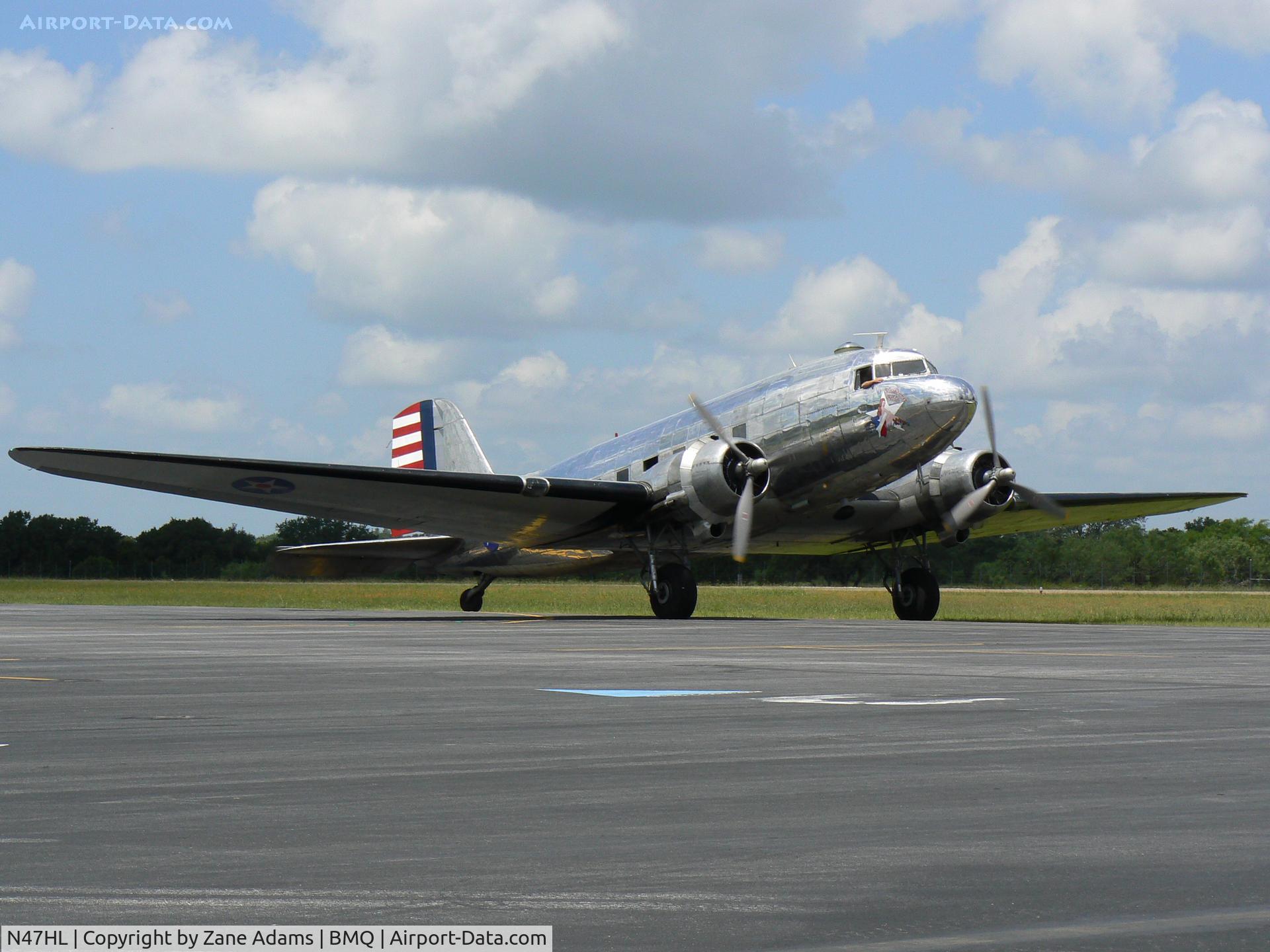 N47HL, 1943 Douglas C-47B-20-DK C/N 27203, Bluebonnet Belle - CAF Burnet Texas