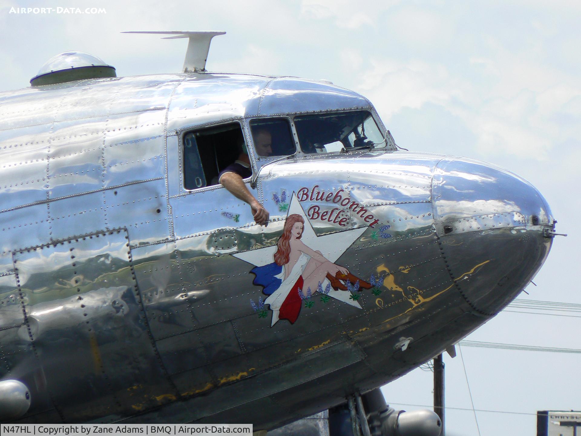 N47HL, 1943 Douglas C-47B-20-DK C/N 27203, Bluebonnet Belle - CAF Burnet Texas