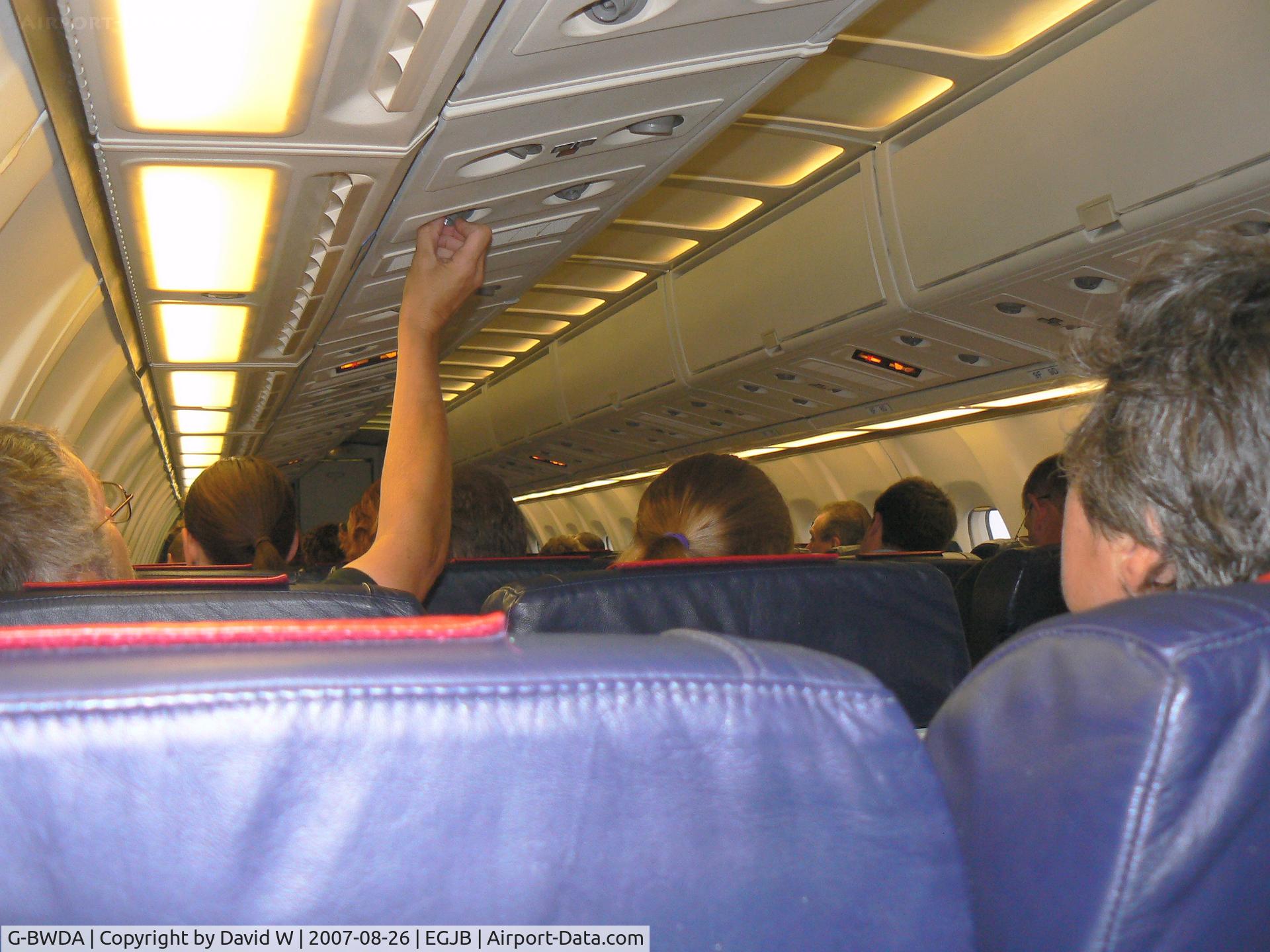 G-BWDA, 1995 ATR 72-202 C/N 444, Flight GR671 to Manchester