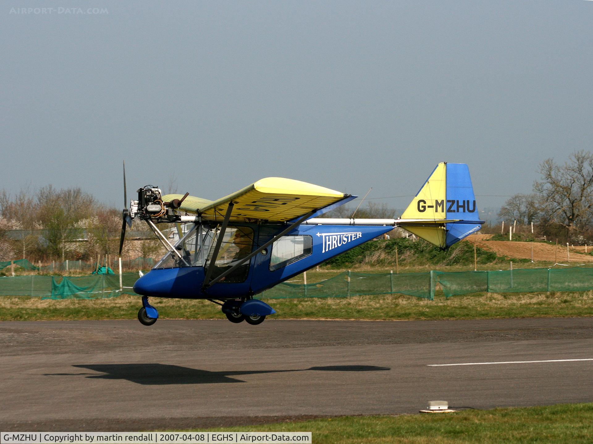 G-MZHU, 1998 Thruster T600N 450 C/N 9077-T600T-019, THRUSTER
