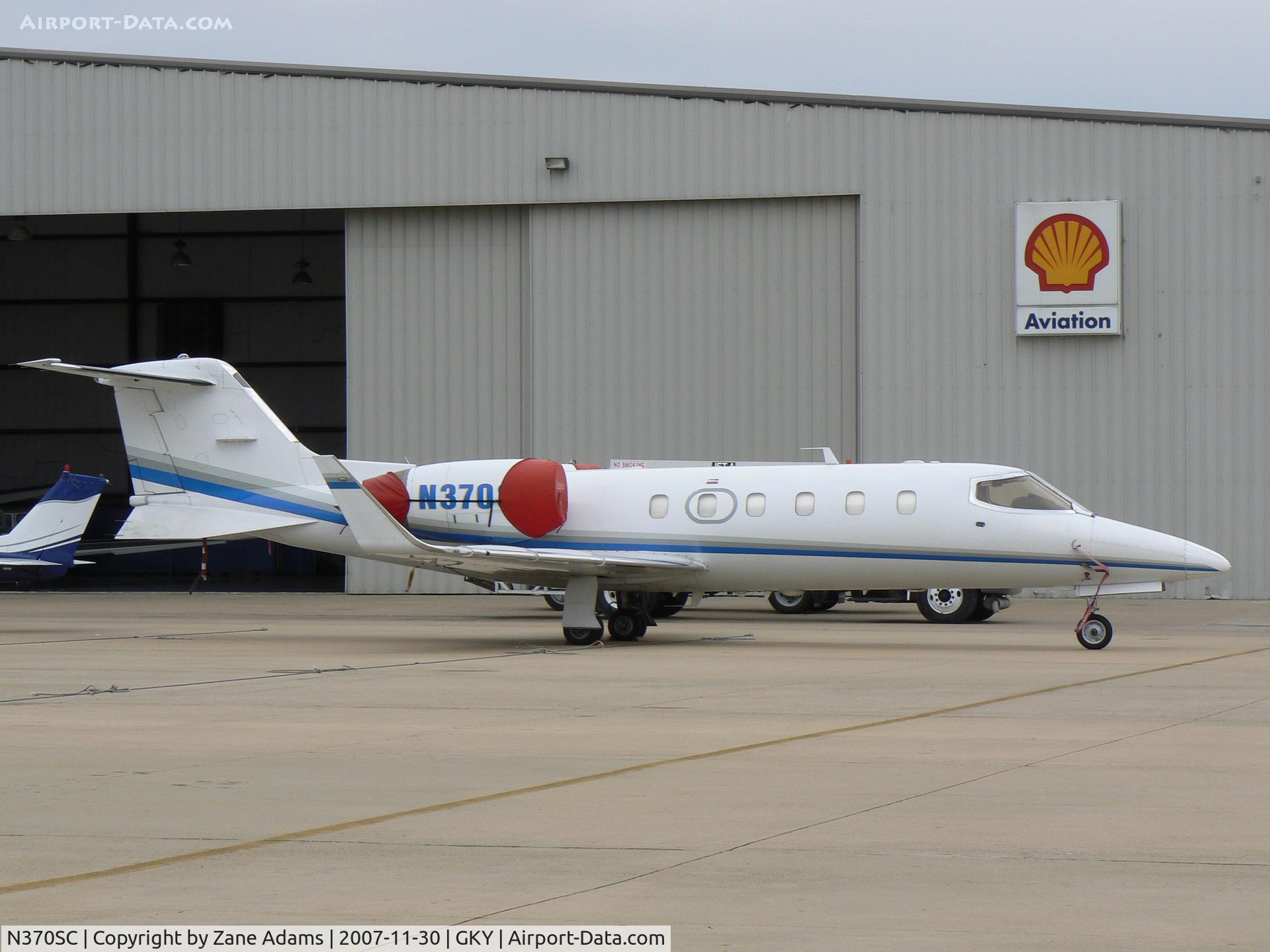 N370SC, 1993 Learjet Inc 31A C/N 070, On the ramp at Arlington Municipal