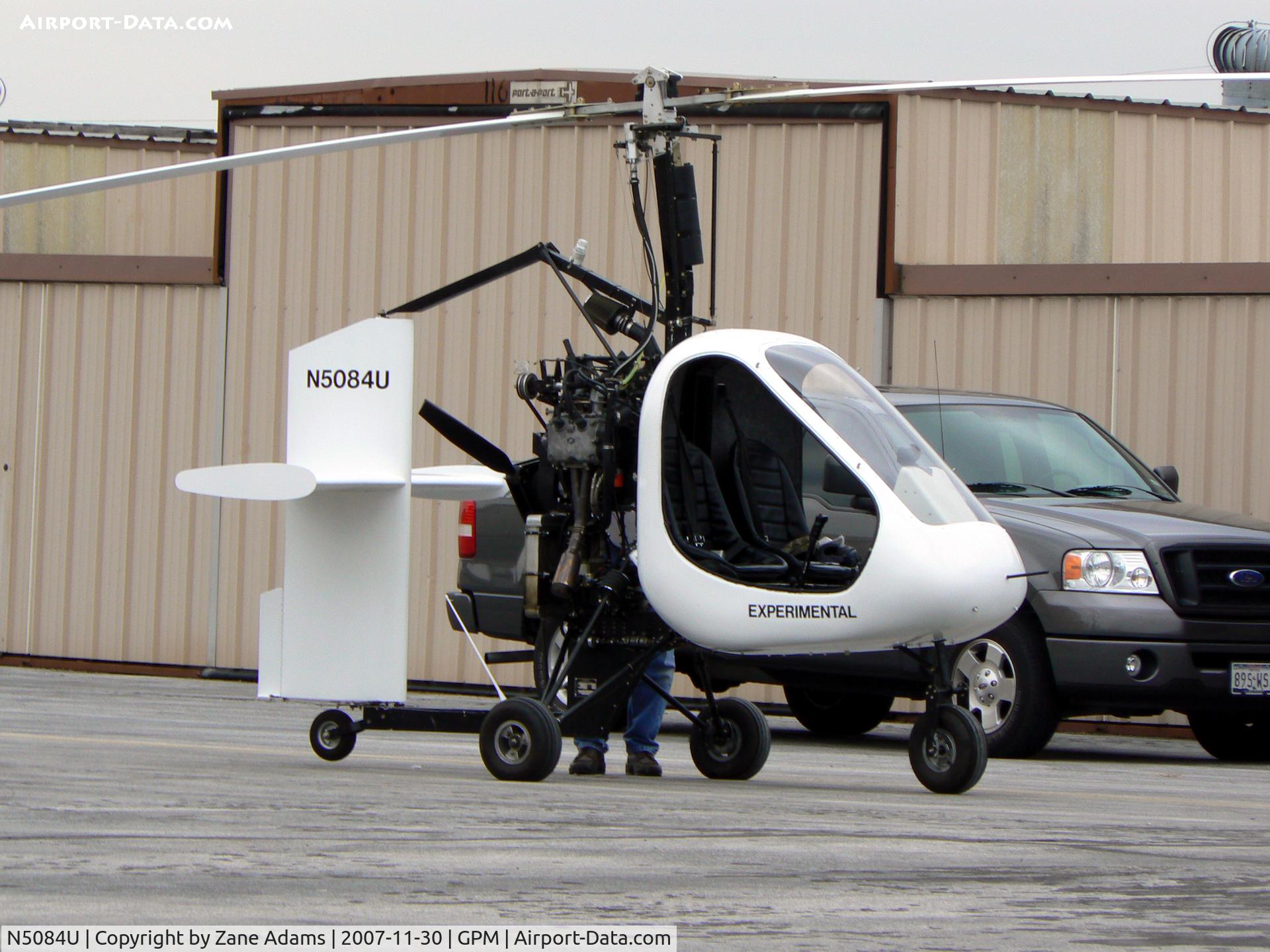 N5084U, 2006 American Autogyro SparrowHawk C/N SH20050019K, Nice Gyrocopter! At Grand Prairie Municipal