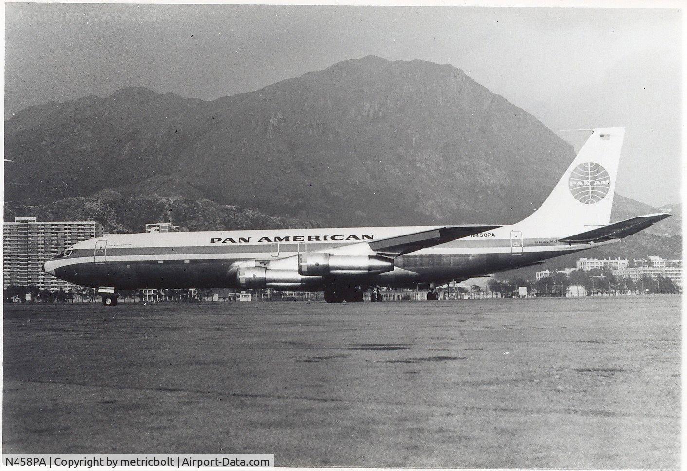 N458PA, 1967 Boeing 707-321C C/N 19368, 