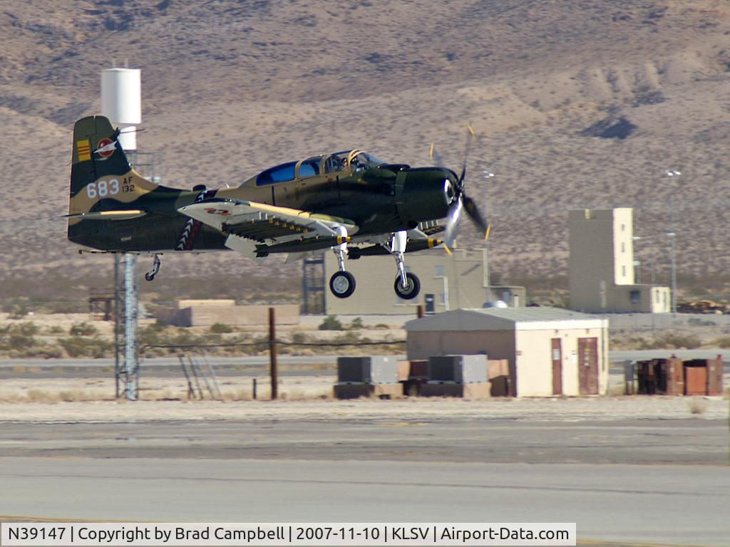 N39147, Douglas AD-5 (A-1E) Skyraider C/N 9540, Privately Owned - Sugar City, Idaho / Douglas SKYRAIDER AD-5(A-1E)