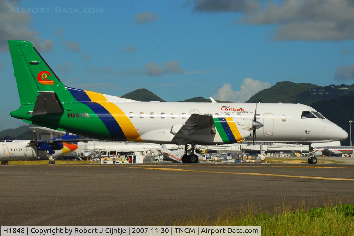 H1848, 1988 Saab 340A C/N 340A-128, A new visitor