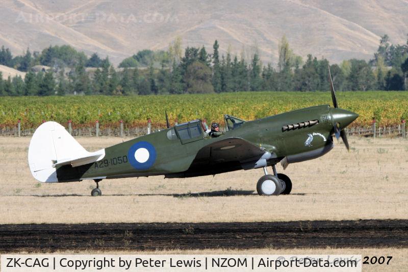 ZK-CAG, 1943 Curtiss P-40N Warhawk C/N 28492, The Kittyhawk Partnership, Auckland