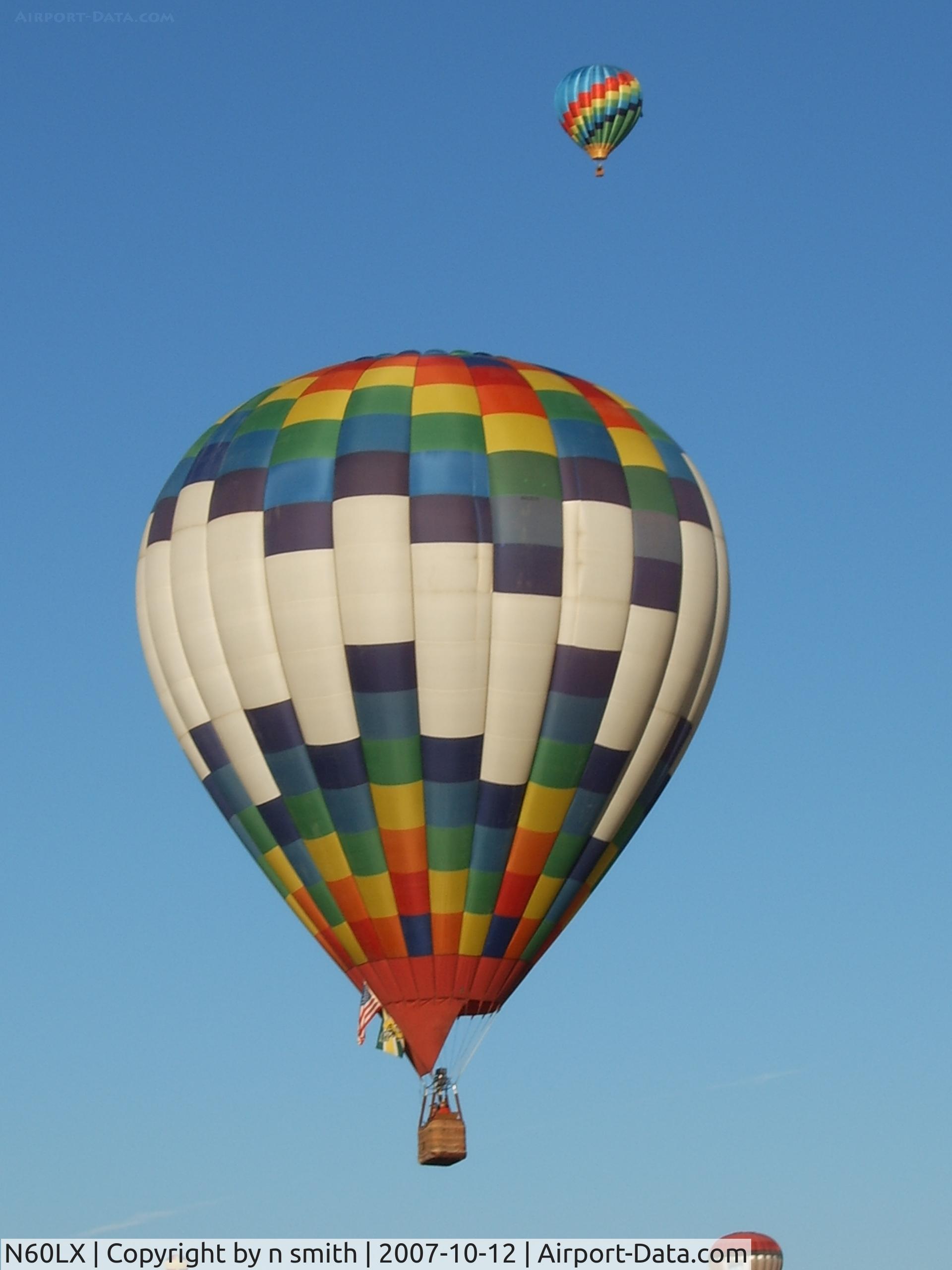 N60LX, 2003 Lindstrand Balloons 60X C/N 5233, Alb 2007