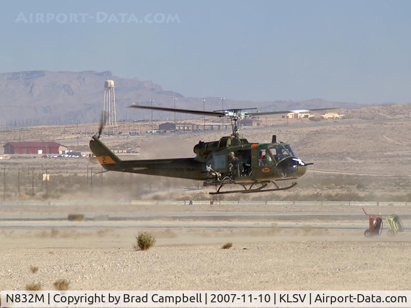 N832M, 1963 Bell UH-1B Iroquois C/N 604, Whittier Aviation Museum Inc. - Whittier, California / 1963 Bell UH-1B Iroquois (204)