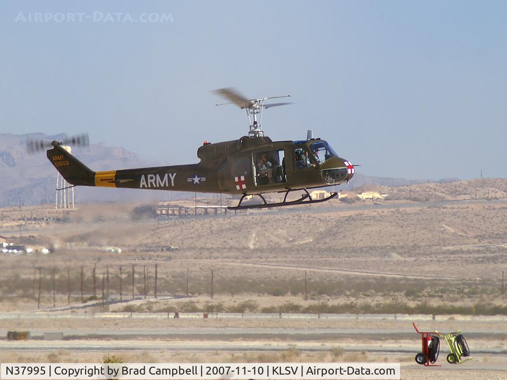N37995, 1960 Bell UH-1B Iroquois C/N 205, Overseas Aircraft Support Inc. - Lakeside, Arizona / 1960 Bell UH-1B
