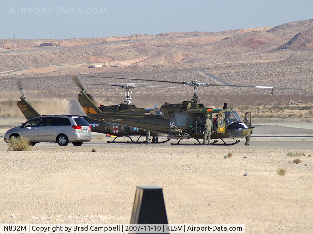 N832M, 1963 Bell UH-1B Iroquois C/N 604, Whittier Aviation Museum Inc. - Whittier, California / 1963 Bell UH-1B Iroquois (204)