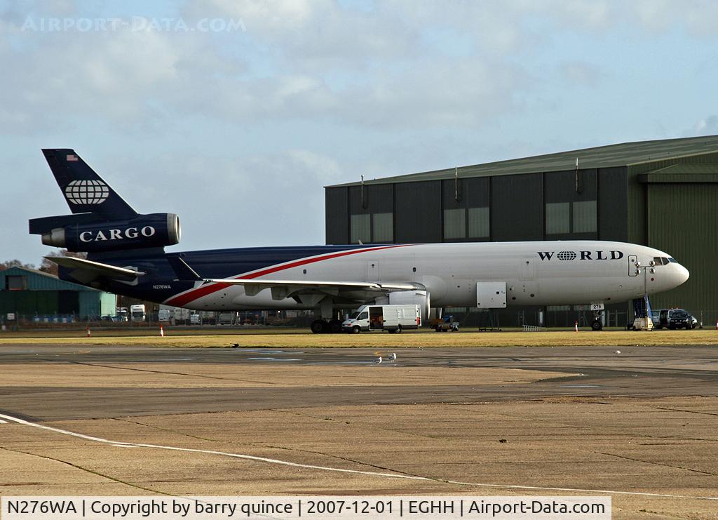 N276WA, 1995 McDonnell Douglas MD-11F C/N 48632, WORLD CARGO