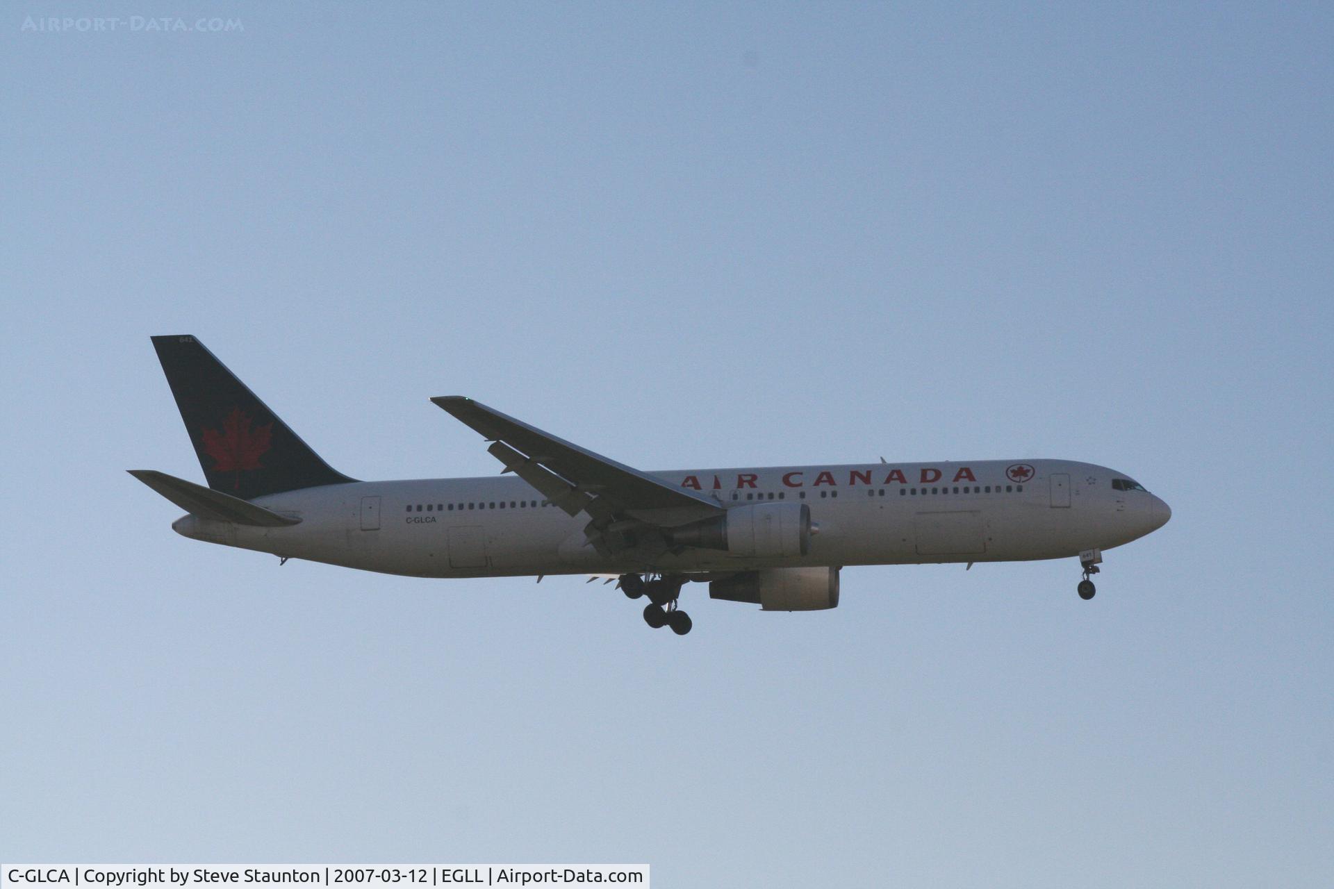 C-GLCA, 1991 Boeing 767-375 C/N 25120, Taken at Heathrow Airport March 2007