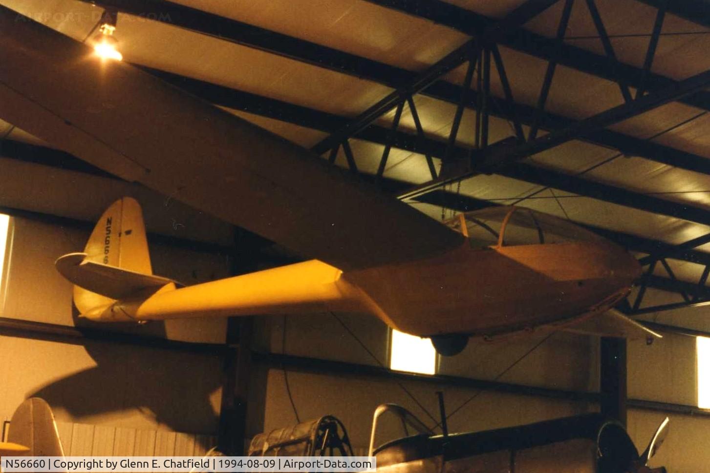 N56660, 1942 Pratt Read LNE-1 C/N PRG 01-68, Platt Read LNE-1 , BuNo 31572, at Bonanzaville, West Fargo, ND