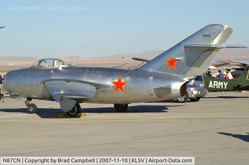 N87CN, Mikoyan-Gurevich MiG-15 C/N 910-51, Air Museum Planes of Fame - Chino, California / State Aircraft Factories - Mikoyan-Gurevich Mig-15 Fagot