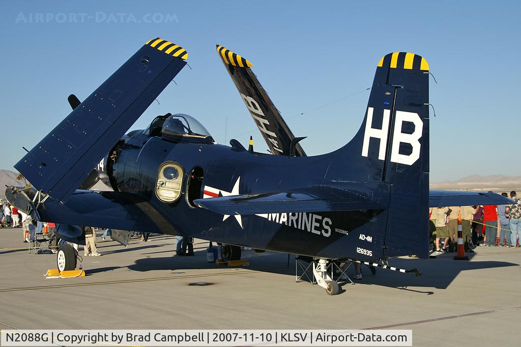 N2088G, 1952 Douglas AD-4N Skyraider C/N 7735, Privately owned - Sugar Hill, Idaho / 1952 Douglas SkyRaider AD-49(A)