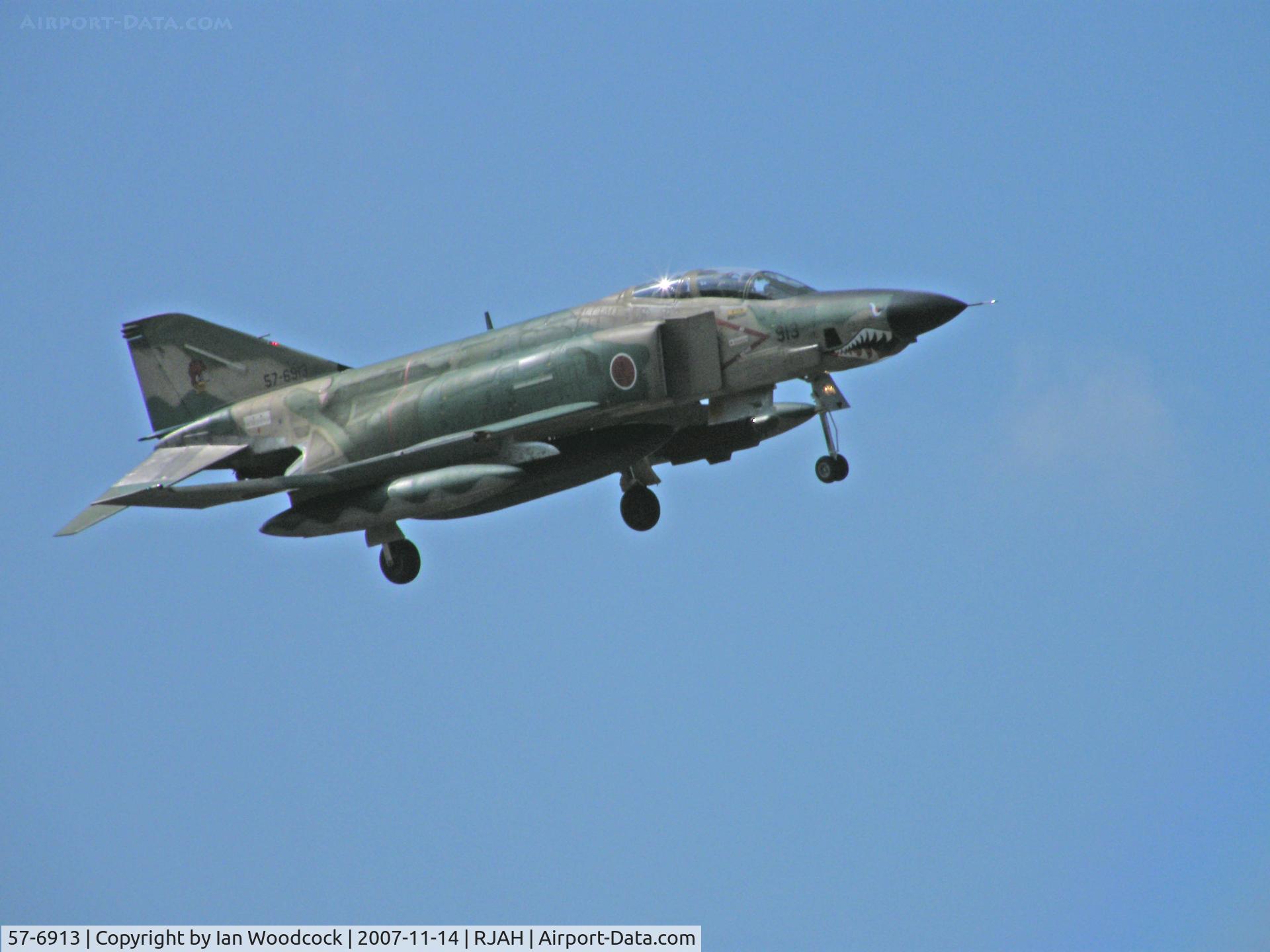 57-6913, McDonnell Douglas RF-4EJ Kai Phantom II C/N 4639, McDonnell-Douglas RF-4EJ/Hyakuri AB
