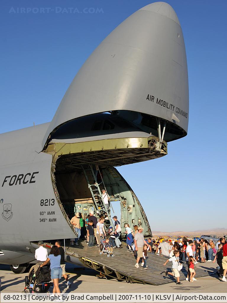 68-0213, 1968 Lockheed C-5C Galaxy C/N 500-0016, USA - Air Force Lockheed C-5C Galaxy (L-500) 68-0213 (cn 500-0016)