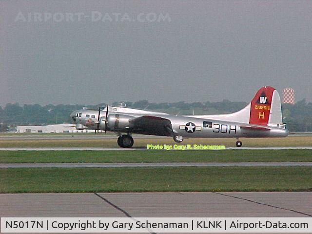 N5017N, 1944 Lockheed/Vega (Boeing) B-17G-105-VE Flying Fortress C/N 8649, B-17 I got to fly in.