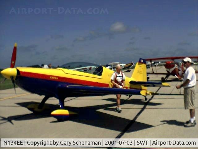 N134EE, 1996 Extra EA-300/200 C/N 003, At Seward Airport