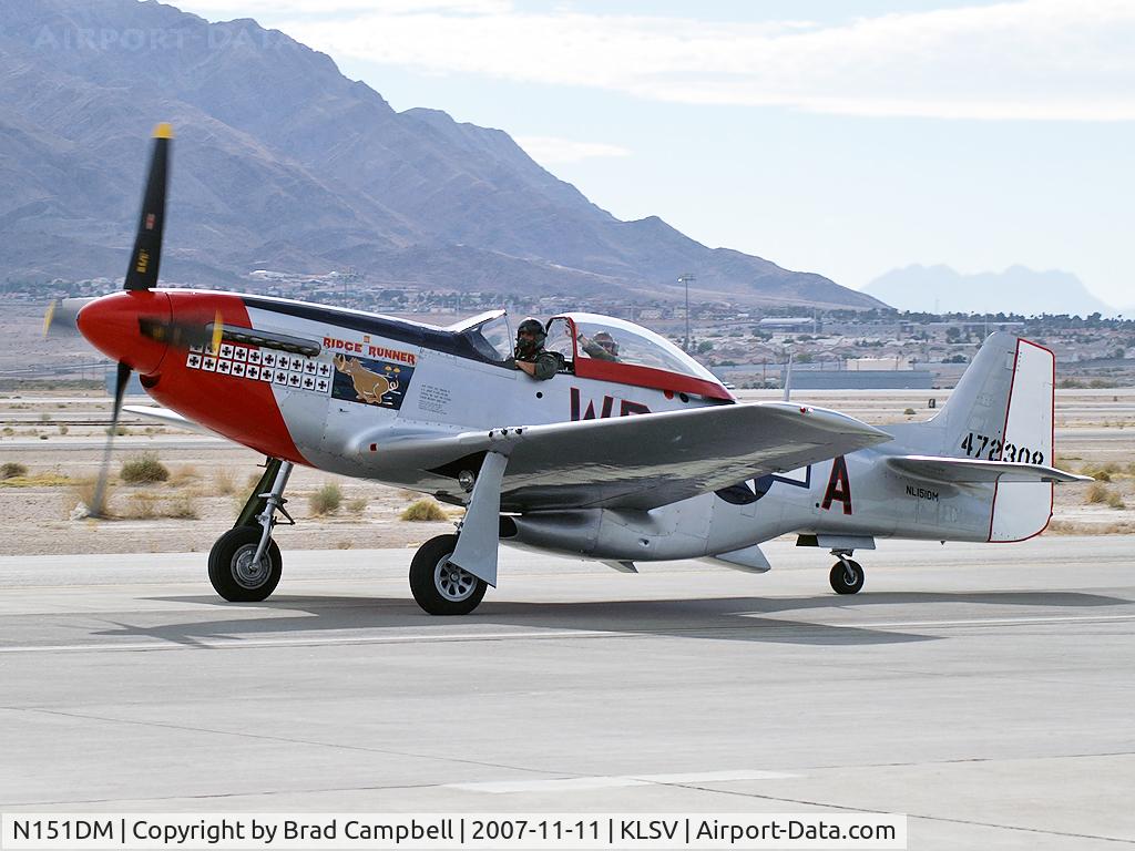 N151DM, 1944 North American F-51D Mustang C/N 44-13250, Privately Owned - San Jose, California / 1944 North American P-51D (F-51D) Mustang - 'Ridge Runner'