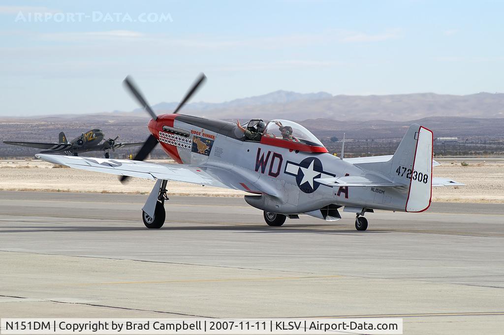 N151DM, 1944 North American F-51D Mustang C/N 44-13250, Privately Owned - San Jose, California / 1944 North American P-51D (F-51D) Mustang - 'Ridge Runner'