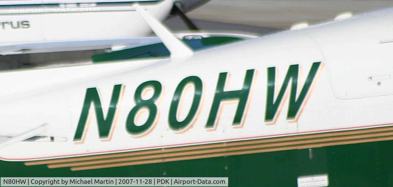 N80HW, 1999 Mooney M20R Ovation C/N 29-0207, Tail Numbers
