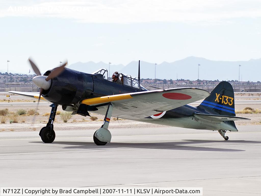 N712Z, 1942 Mitsubishi A6M3 Reisen (Zero) C/N 3869, American Airpower Heritage Flying Museum - Midland, TX / 1942 Mitsubishi A6M3 - Zero