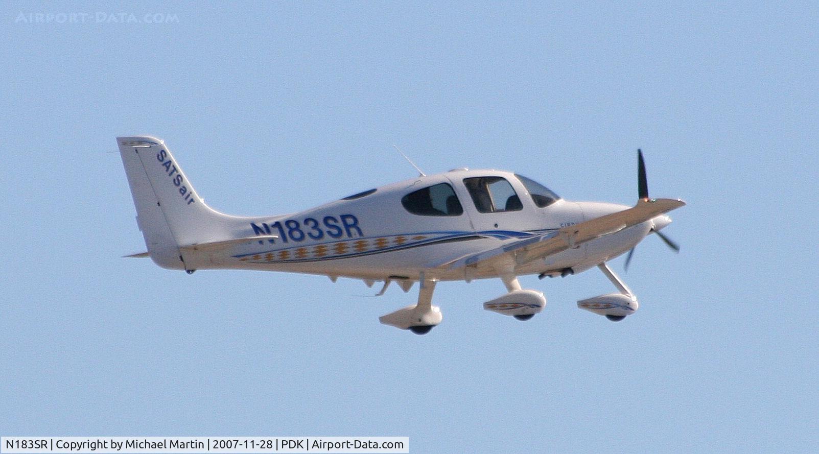 N183SR, 2006 Cirrus SR22 C/N 2174, In Flight