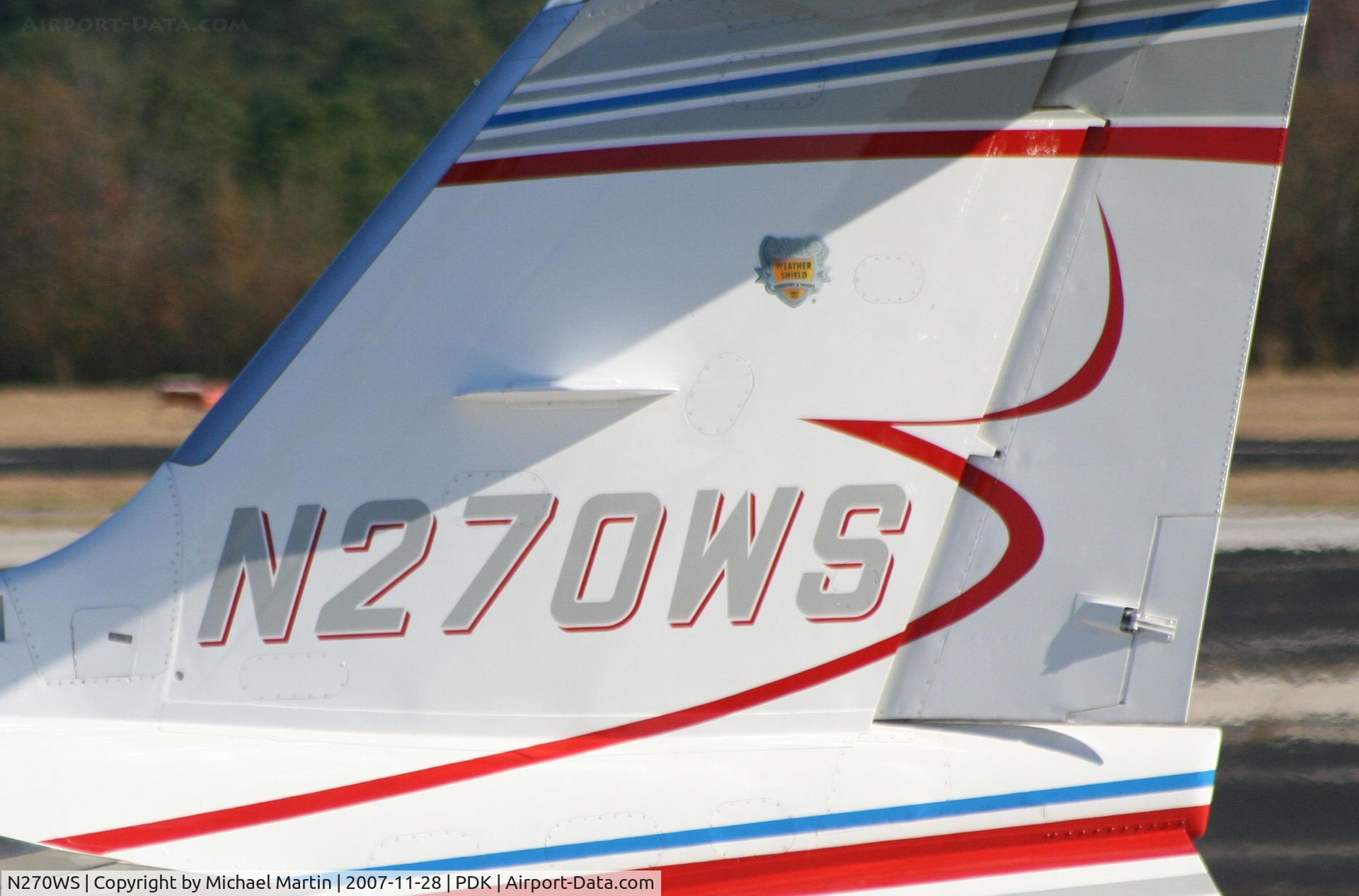 N270WS, 1989 Gates Learjet 55C C/N 138, Tail Numbers