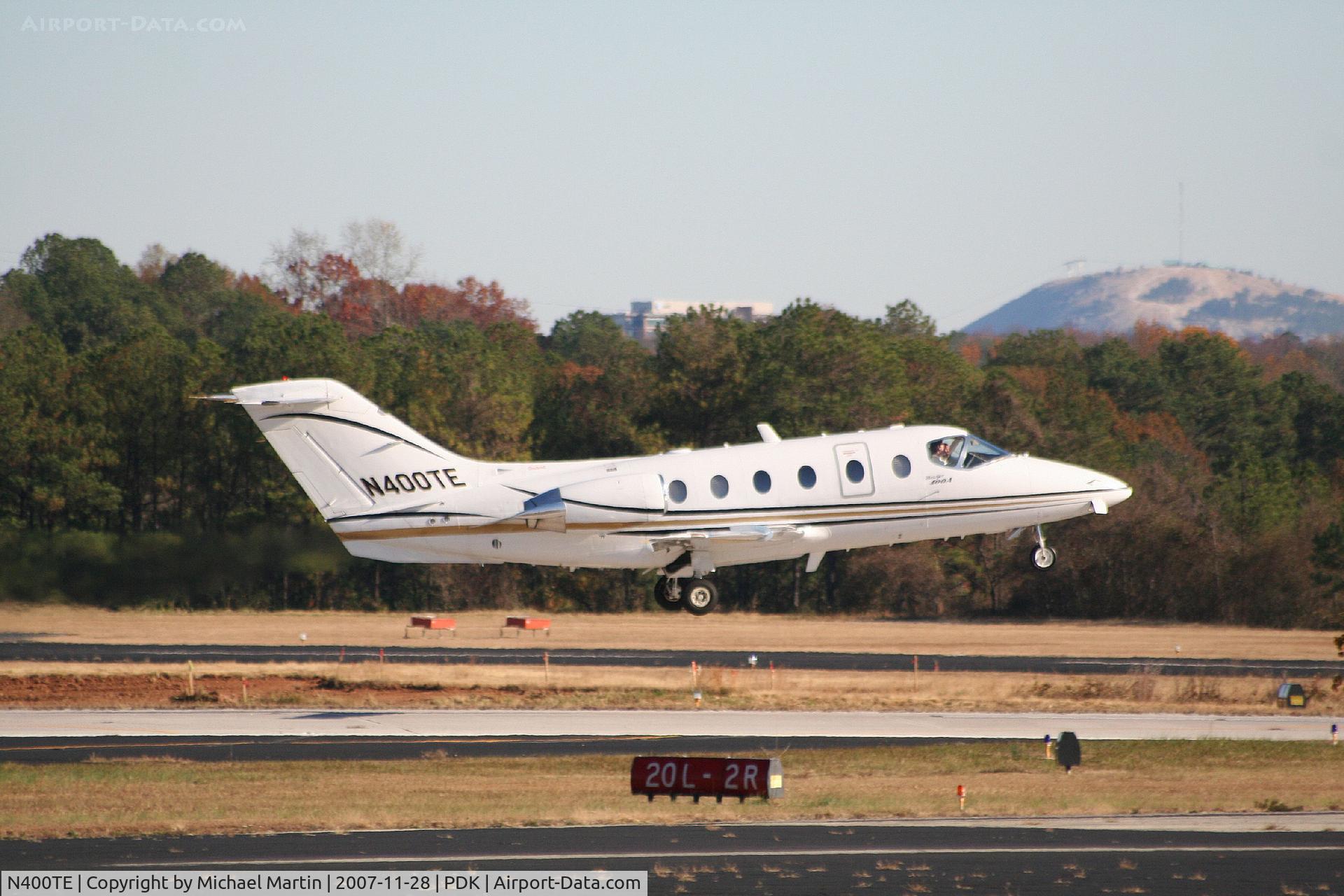 N400TE, 1998 Raytheon Beechjet 400A C/N RK-187, Departing PDK enroute to parts unknown!