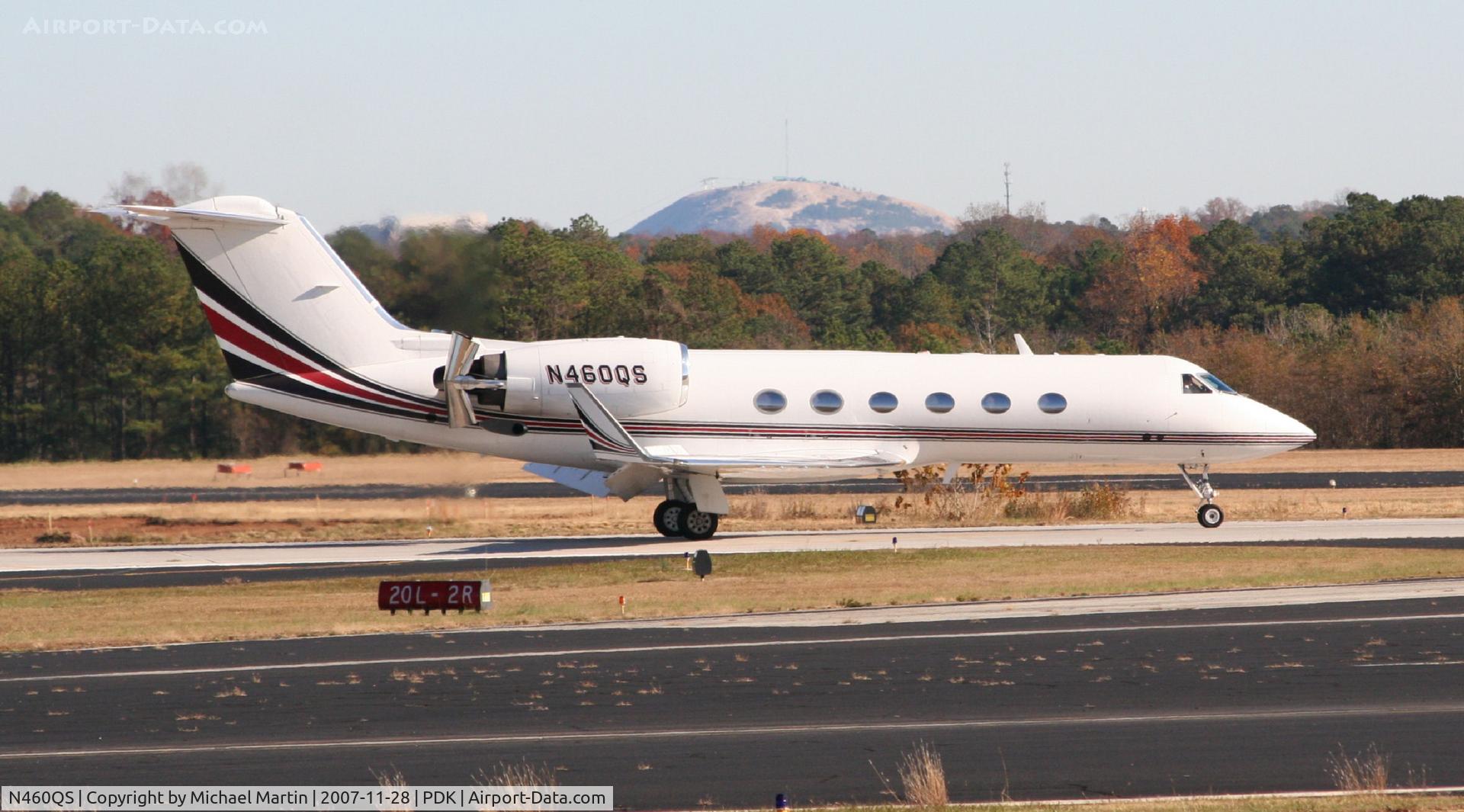 N460QS, 1999 Gulfstream Aerospace G-IV C/N 1360, Landing Runway 20L