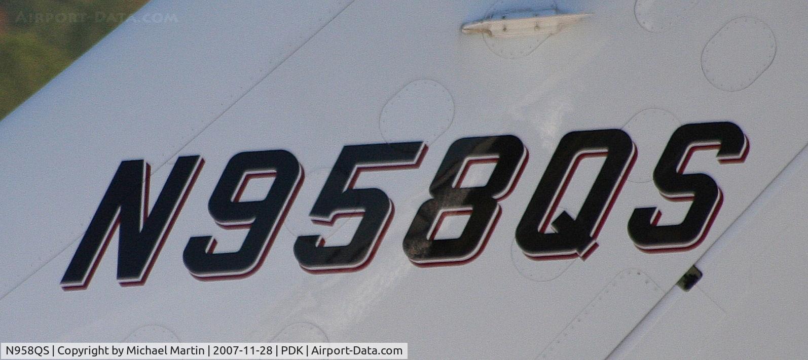 N958QS, 2001 Cessna 750 Citation X Citation X C/N 750-0158, Tail Numbers