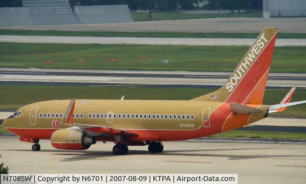 N708SW, 1998 Boeing 737-7H4 C/N 27842, TPA