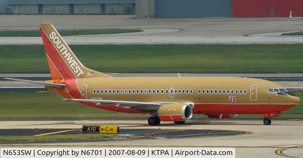 N653SW, 1997 Boeing 737-3H4 C/N 28398, TPA